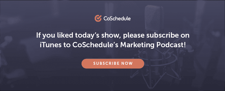 Subscribe to the Actionable Marketing Podcast