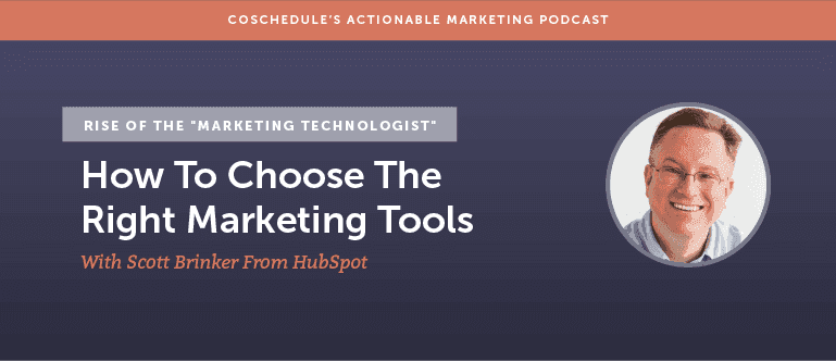 Cover Image for Rise Of The “Marketing Technologist”: How To Choose The Right Marketing Tools With Scott Brinker From HubSpot [AMP 135]