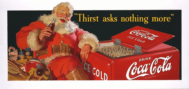 Santa Claus Coke ad