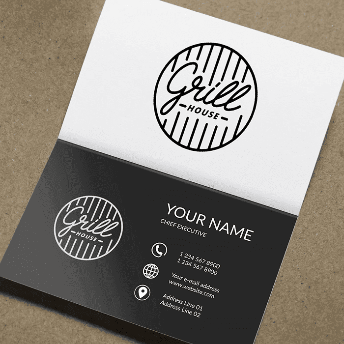 small business marketing ideas business card example