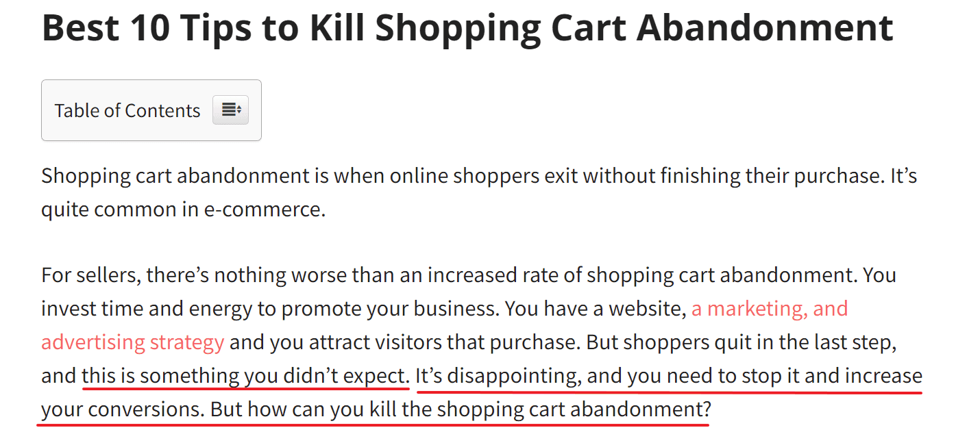 10 tips to kill shopping cart abandonment intro