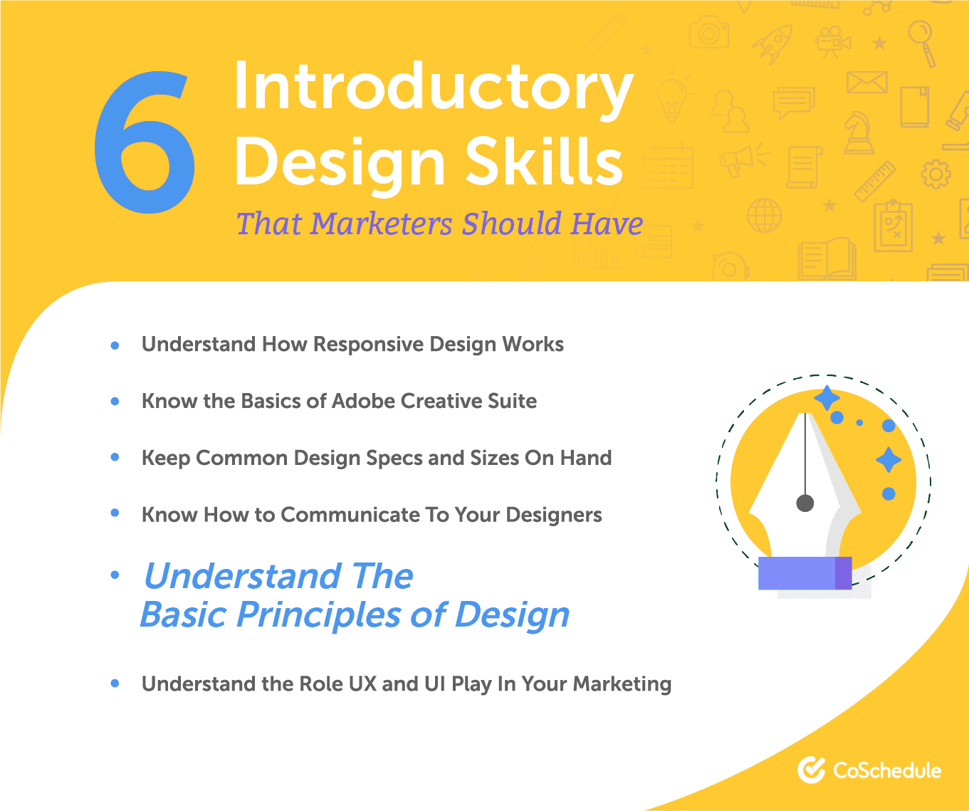 6 introductory design skills marketers should have.
