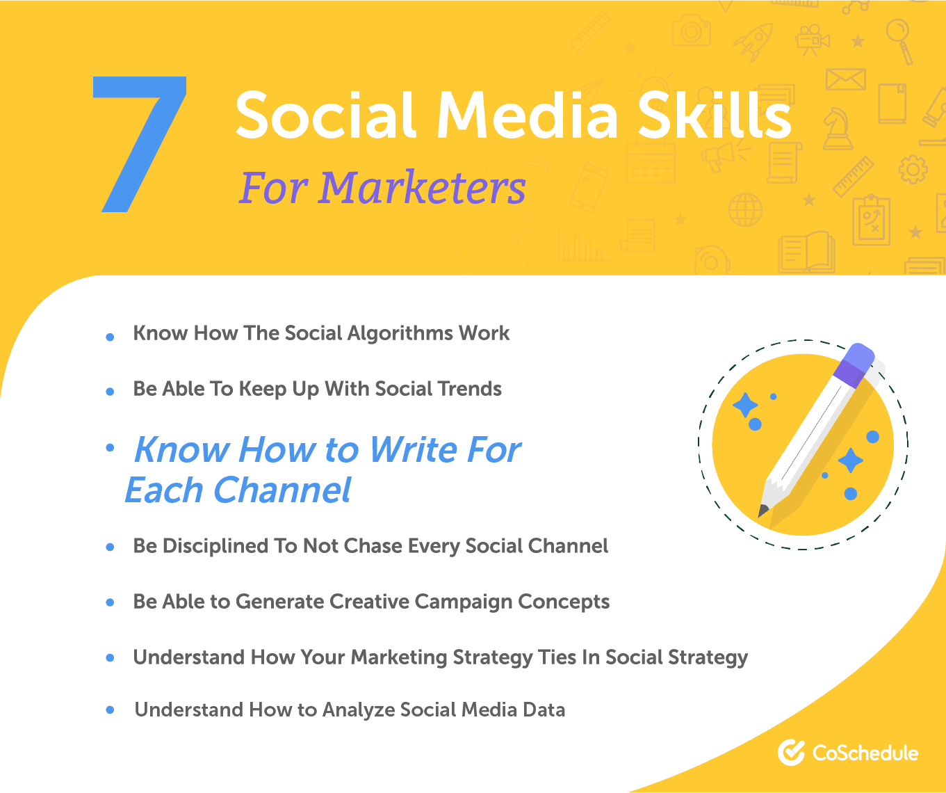 7 social media skills for marketers.