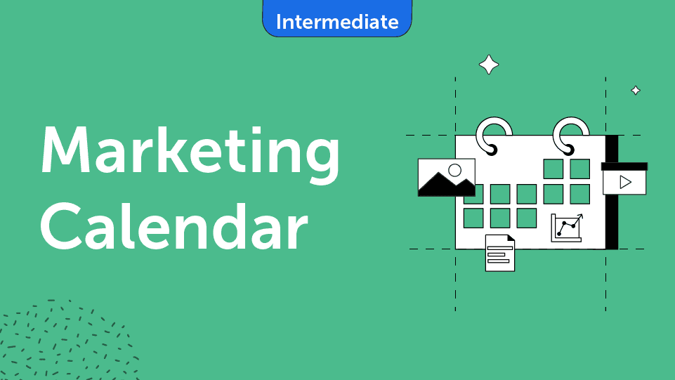 Marketing Calendar Course Card