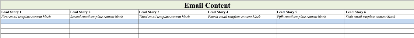 Plan Your Email Content on the Email Marketing Calendar