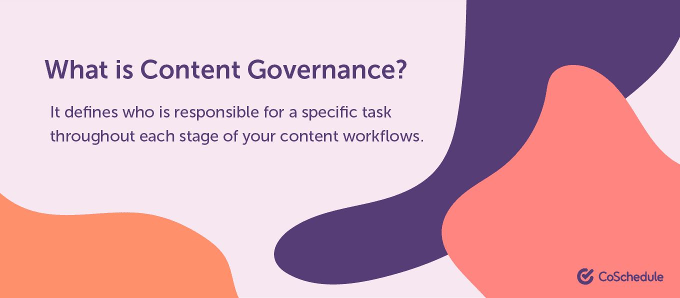Content governance definition