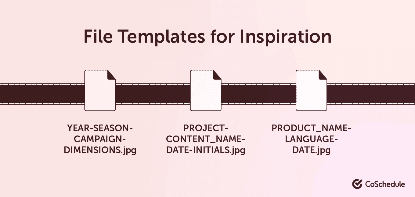 File templates for inspiration