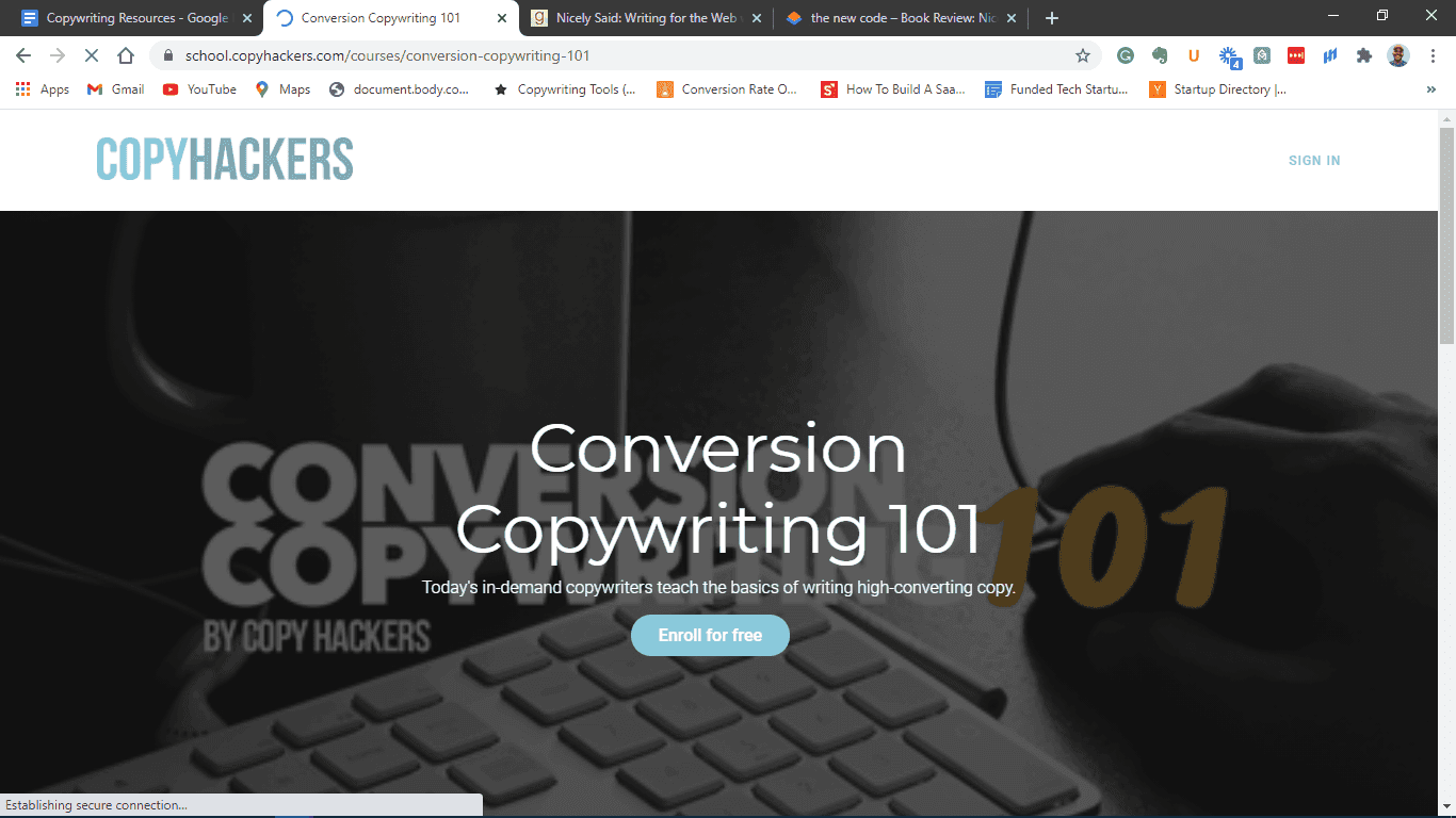 Copywriting for conversions 101