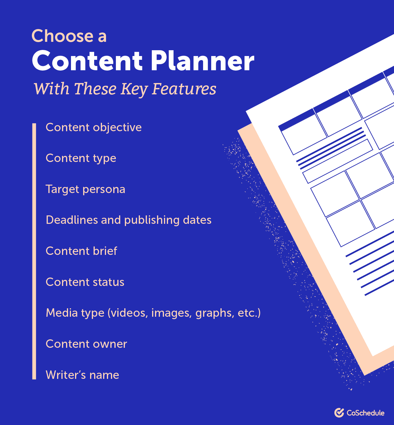 Choosing a content planner