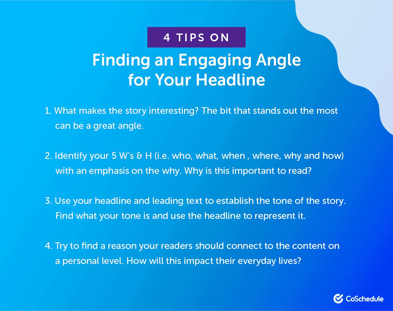 4 Tips for Engaging Magazine Headline Angles