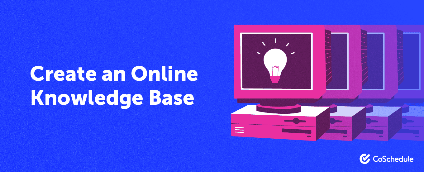 create an online knowledge base