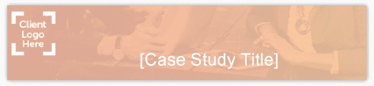 Example case study title in template.