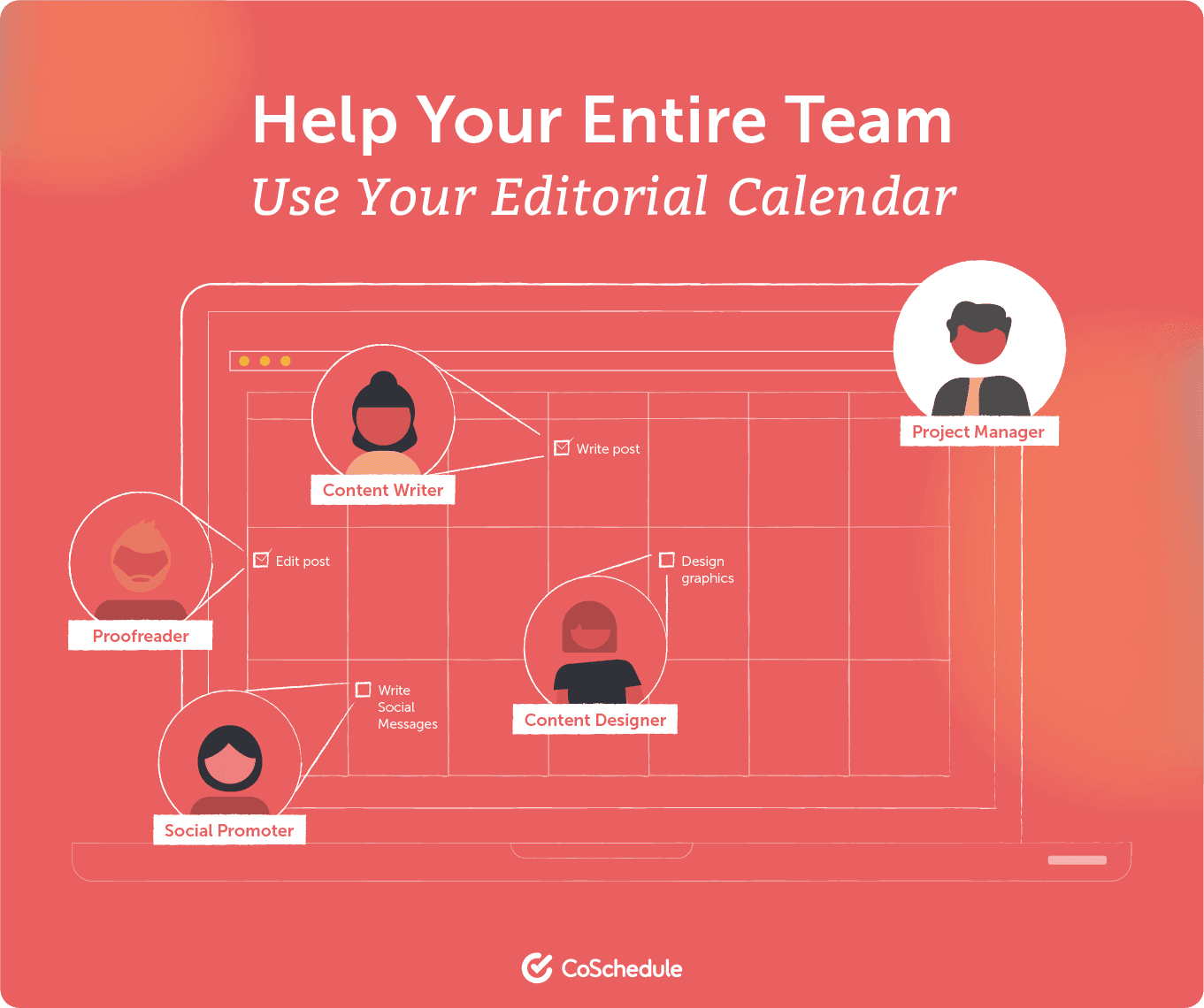 Help your team use your editorial calendar