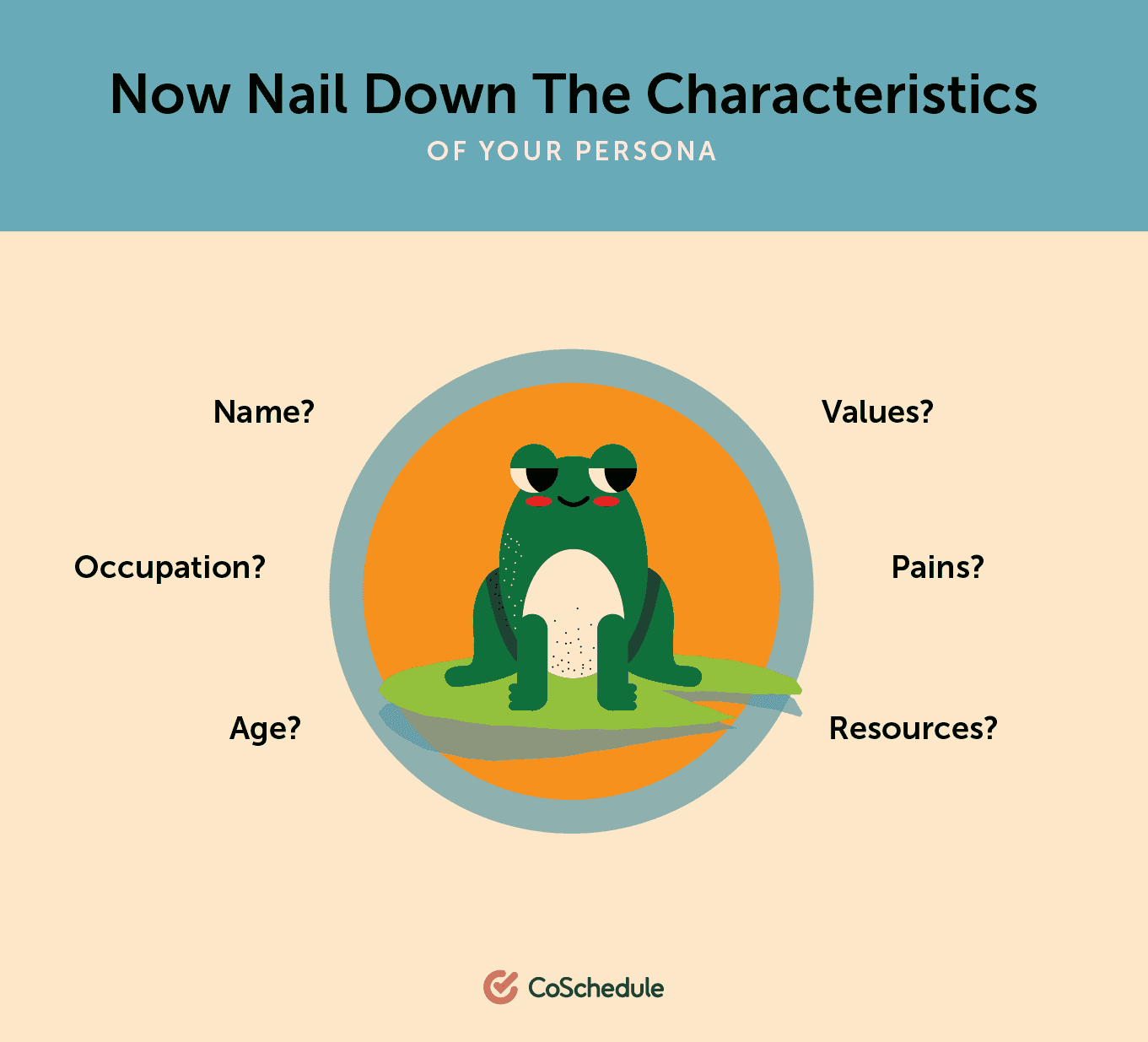 Nail down the characteristics of your persona