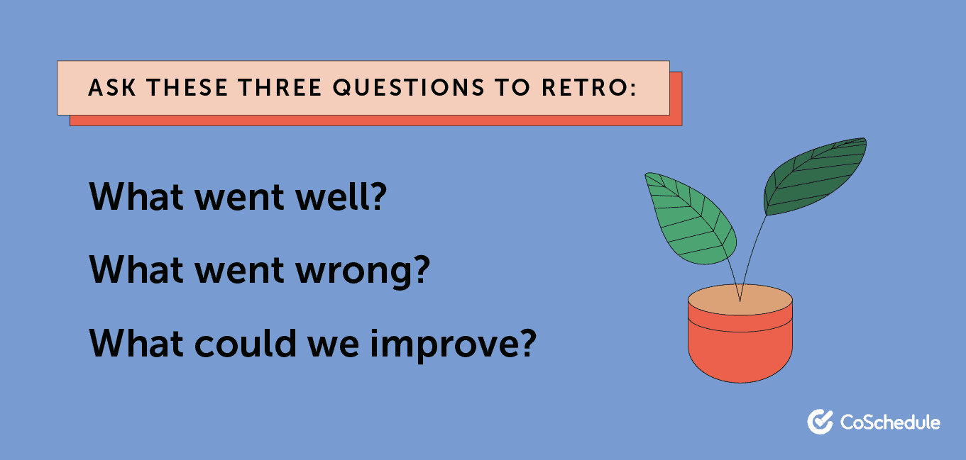 3 questions to retro