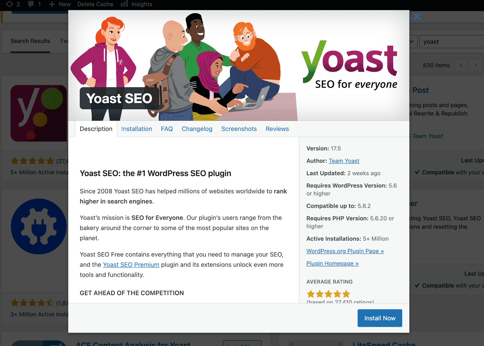 Yoast SEO plugin