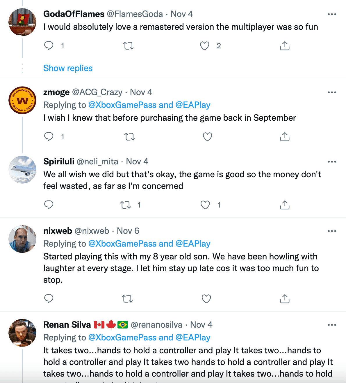 Conversations happening on social media