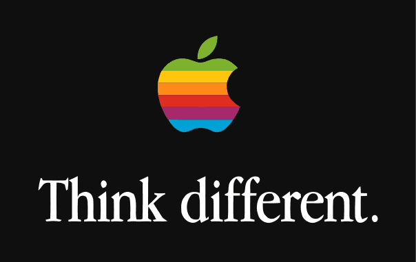 Apple's think different campaign