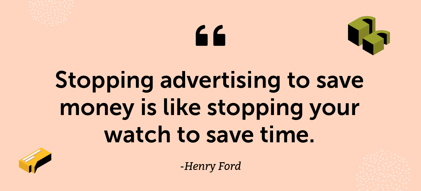 graphic of quote by henry ford