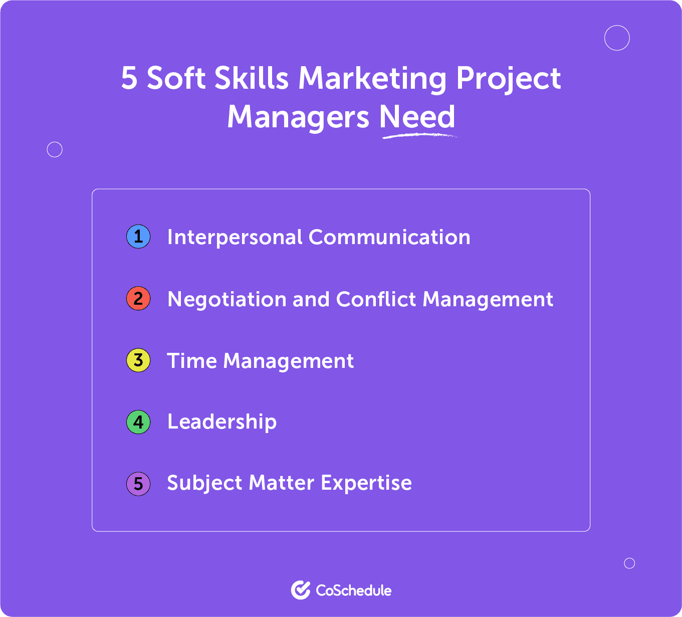The skills marketing project managers need