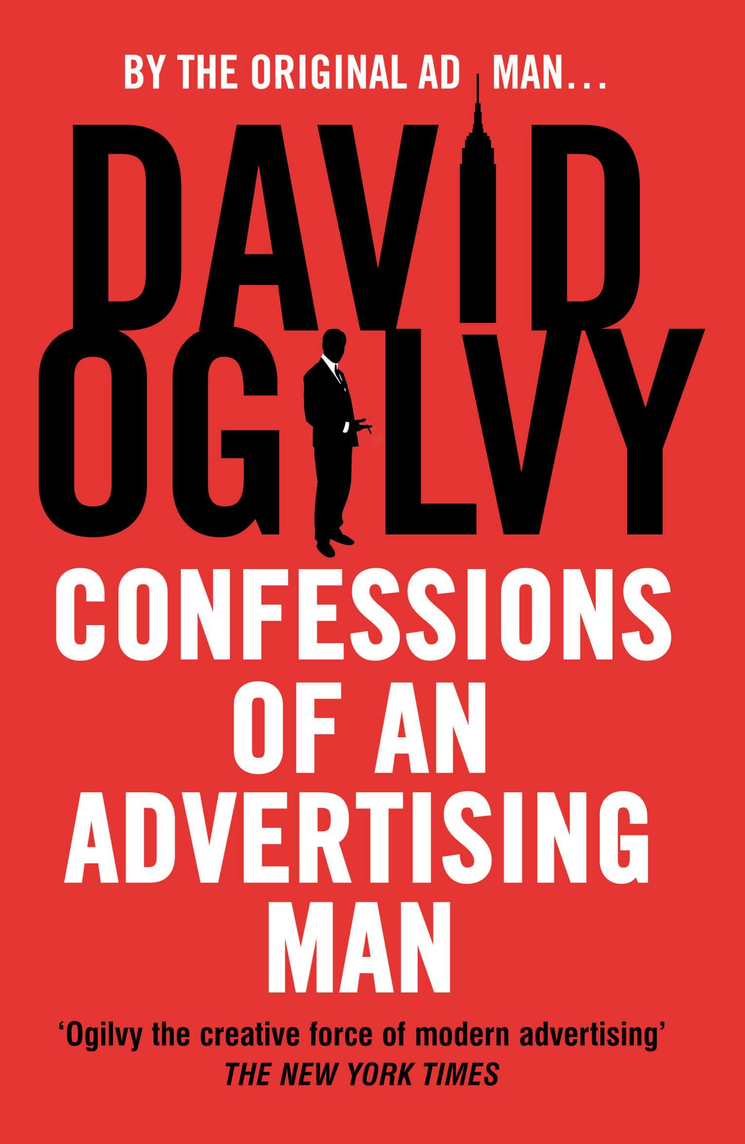 Book cover of David Oglivy's "Confessions Of An Advertising Man"