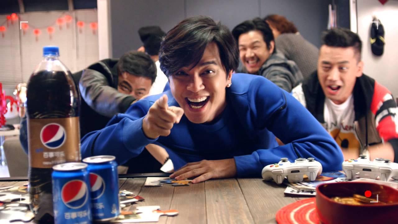 Screenshot of Pepsi “Happy Spring Festival" Chinese Commercial 