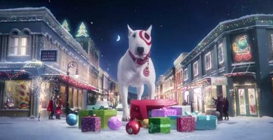 Displayed is an image of Target's mascot, Spot the dog.