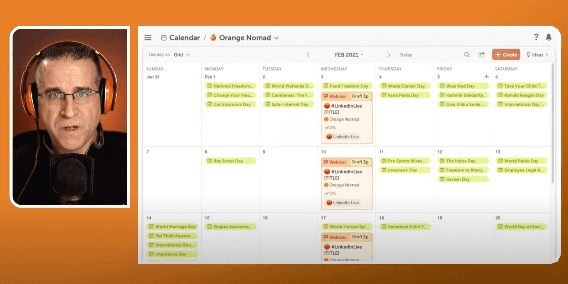 Orange Nomad explains how easy it is to use CoSchedule to manage multiple businesses