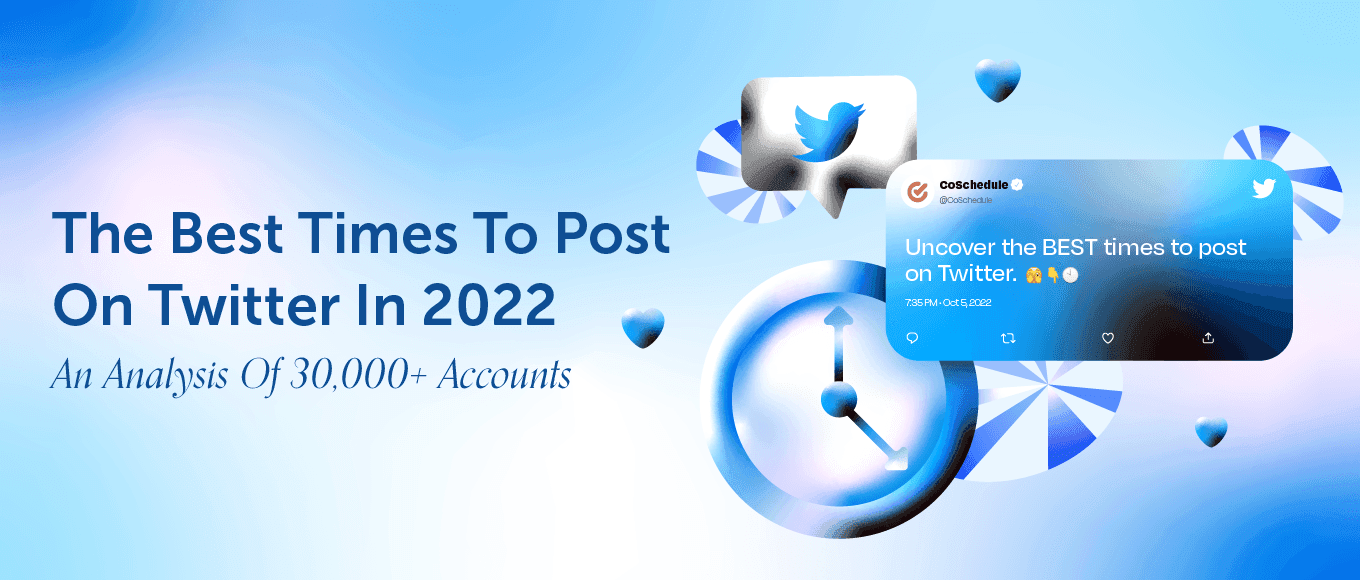 Cover Image for Best Times To Post On Twitter In 2023: An Analysis Of 30,000+ Accounts [Original Research]