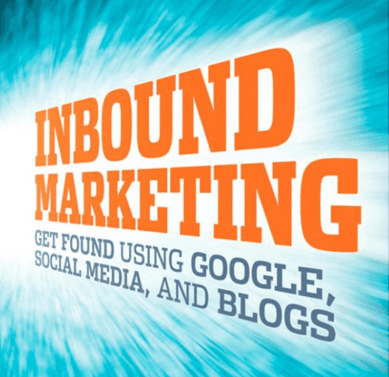 Cover art from the book Inbound Marketing by Brian Halligan and Dharmesh Shah.