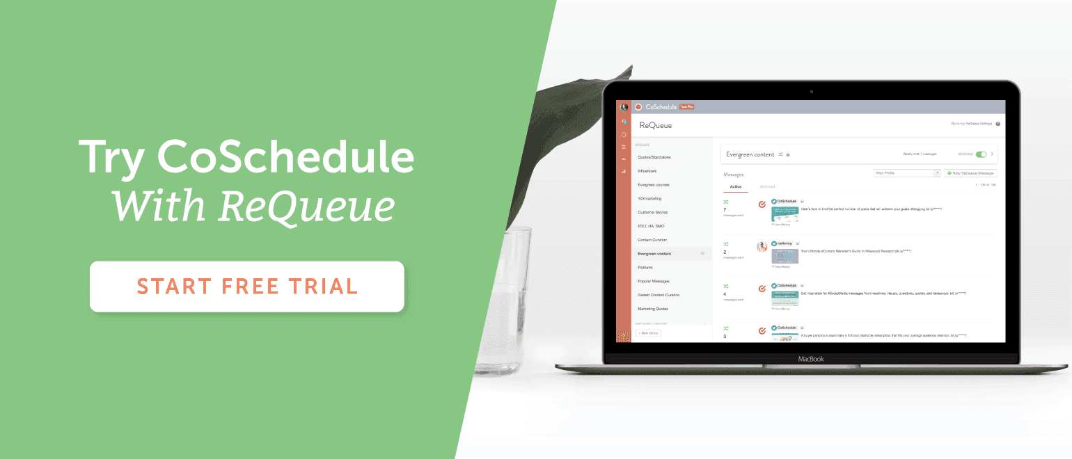 Try CoSchedule Free For 14 Days