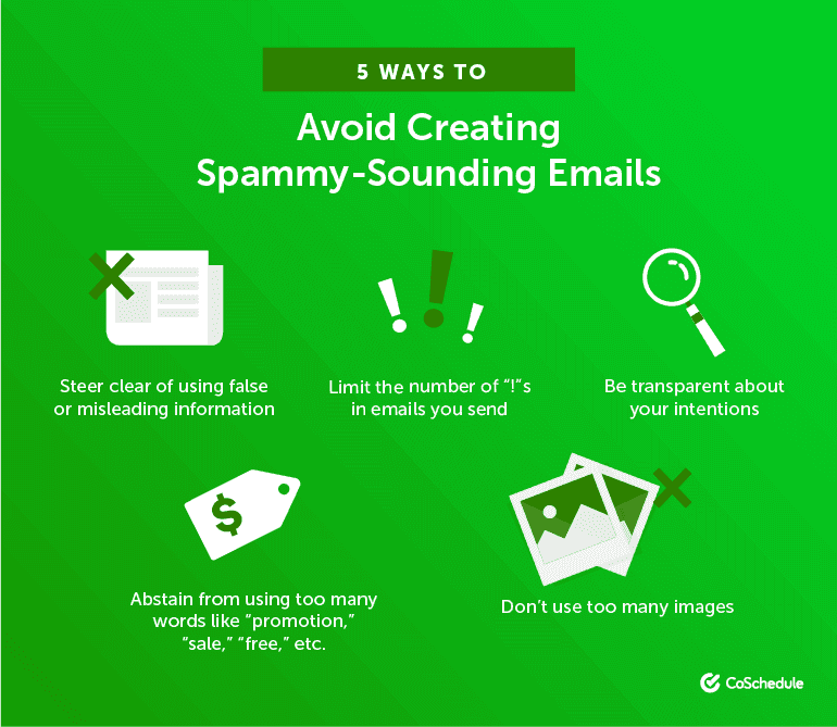5 Ways to Avoid Creating Spammy-Sounding Emails