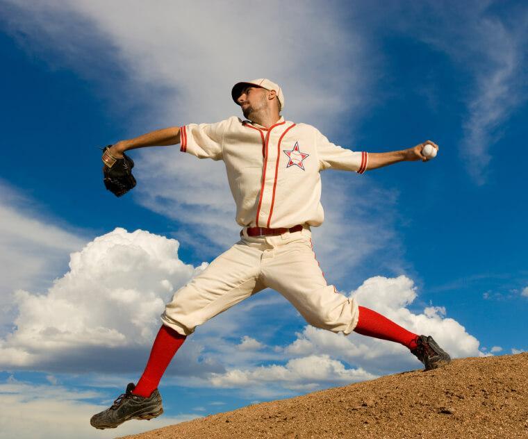 baseball pitcher - istock photo