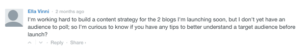 blog comments for blog ideas