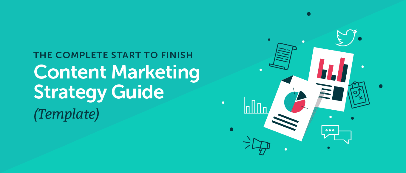 Cover Image for The Complete Start to Finish Content Marketing Strategy Guide (Template)