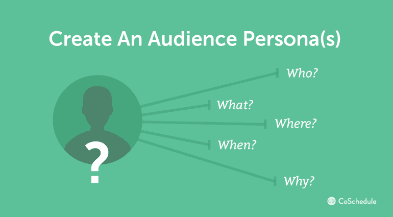 How To Create An Audience Persona