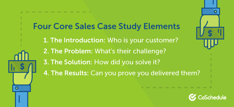 Four Core Sales Case Study Elements