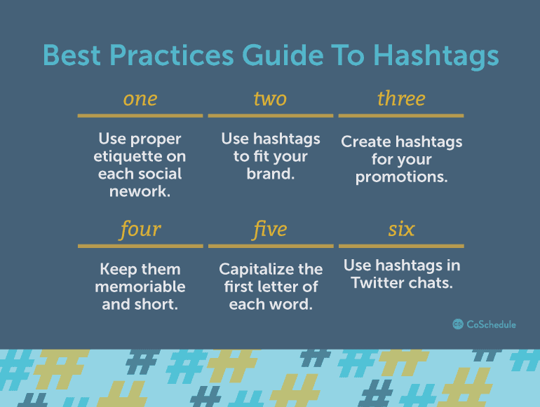 Hashtag Best Practices