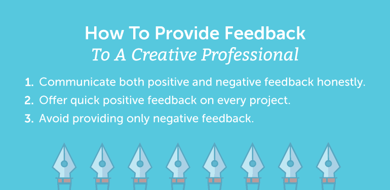 How to Provide Feedback to a Creative Professional