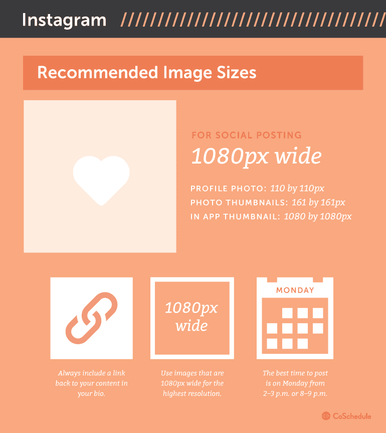 Instagram's Recommended Image Sizes