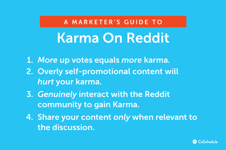 Marketers's Guide to Karma on Reddit
