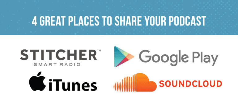 4 Great Places To Share Your Podcast
