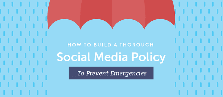 Link to social media policy template