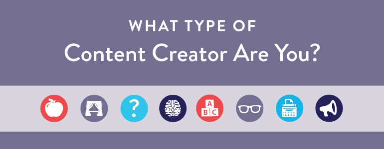 Cover Image for What Type Of Content Creator Are You? A Visual Guide To Your Copywriting Identity