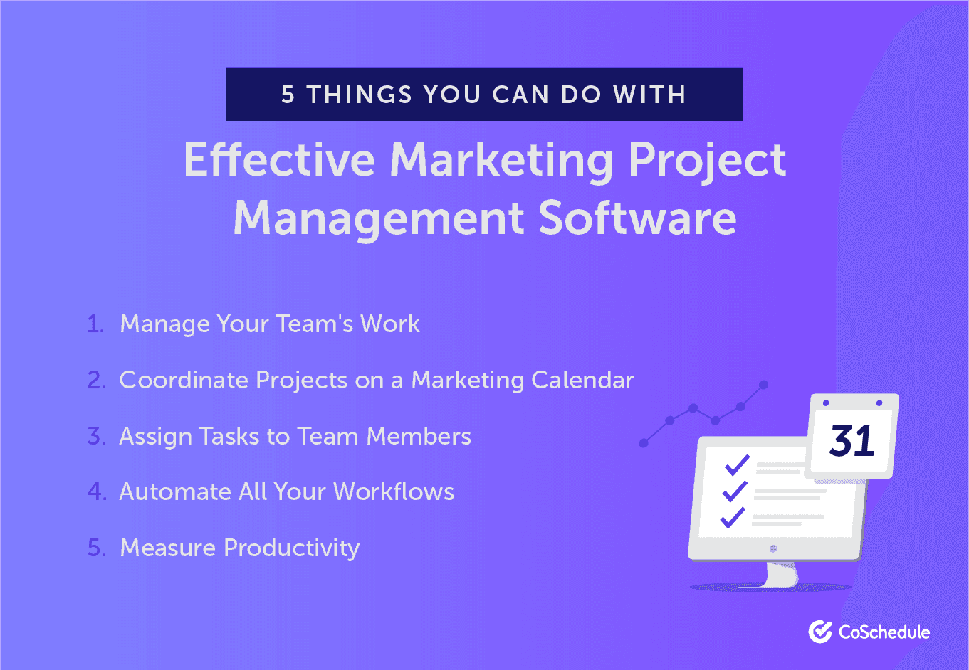 5 Things You Can Do With Effective Marketing Project Management Software