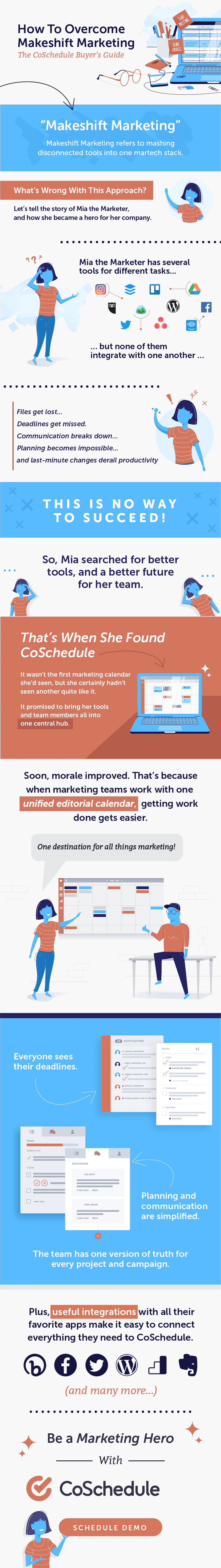 Illustrated Guide to Overcoming Makeshift Marketing