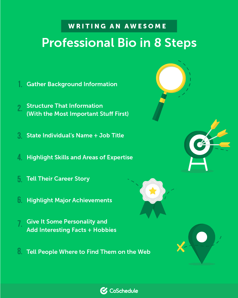 Writing an Awesome Professional Bio in 8 Steps