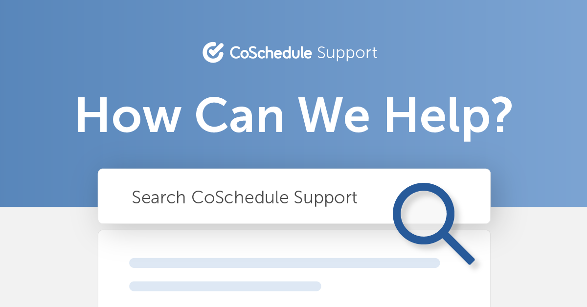 Why is my social message not showing the correct link image? - CoSchedule Support